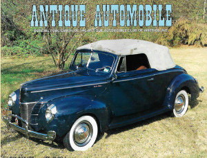 ANTIQUE AUTOMOBILE 1995 MAY - '40 FORD, 35 CHEVROLET TUDOR, '39 DODGE